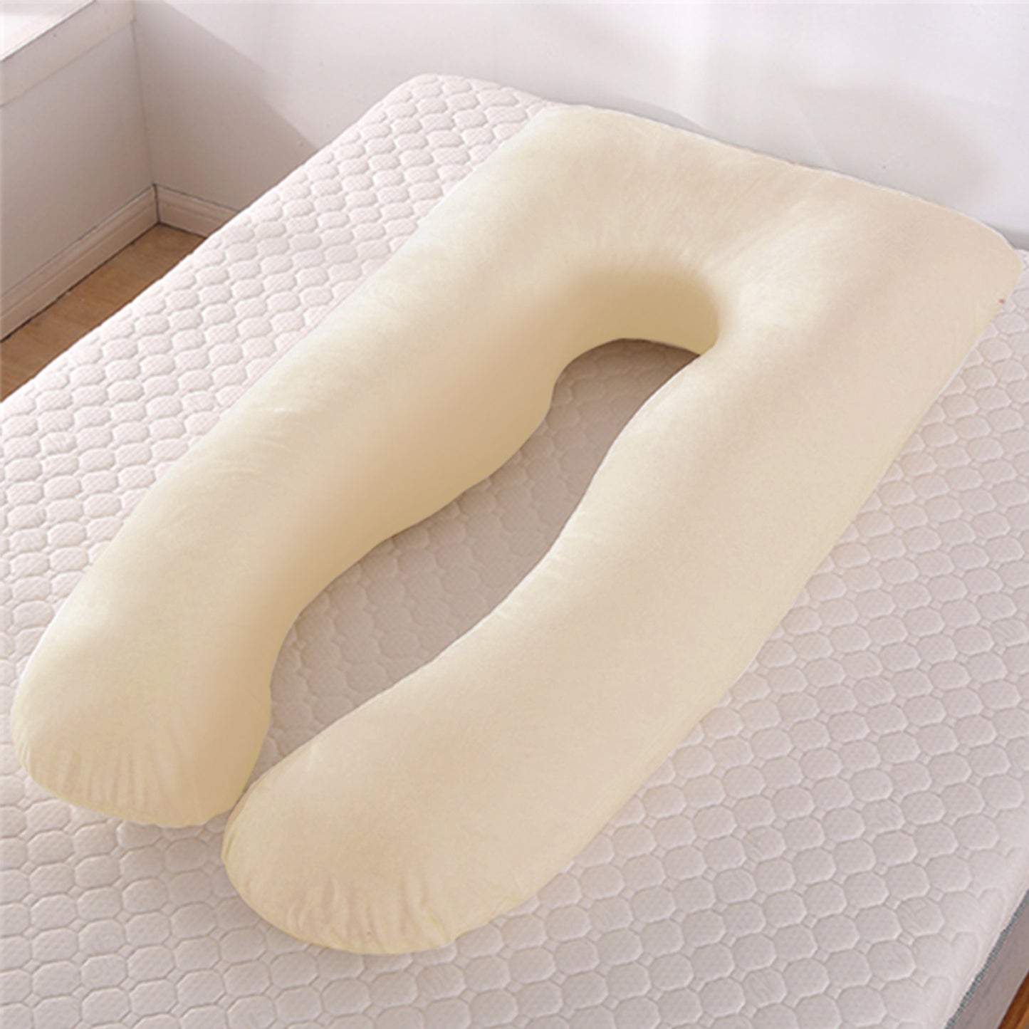 Oreiller de grossesse en U – Coussin maternité ergonomique pour dormir confortablement