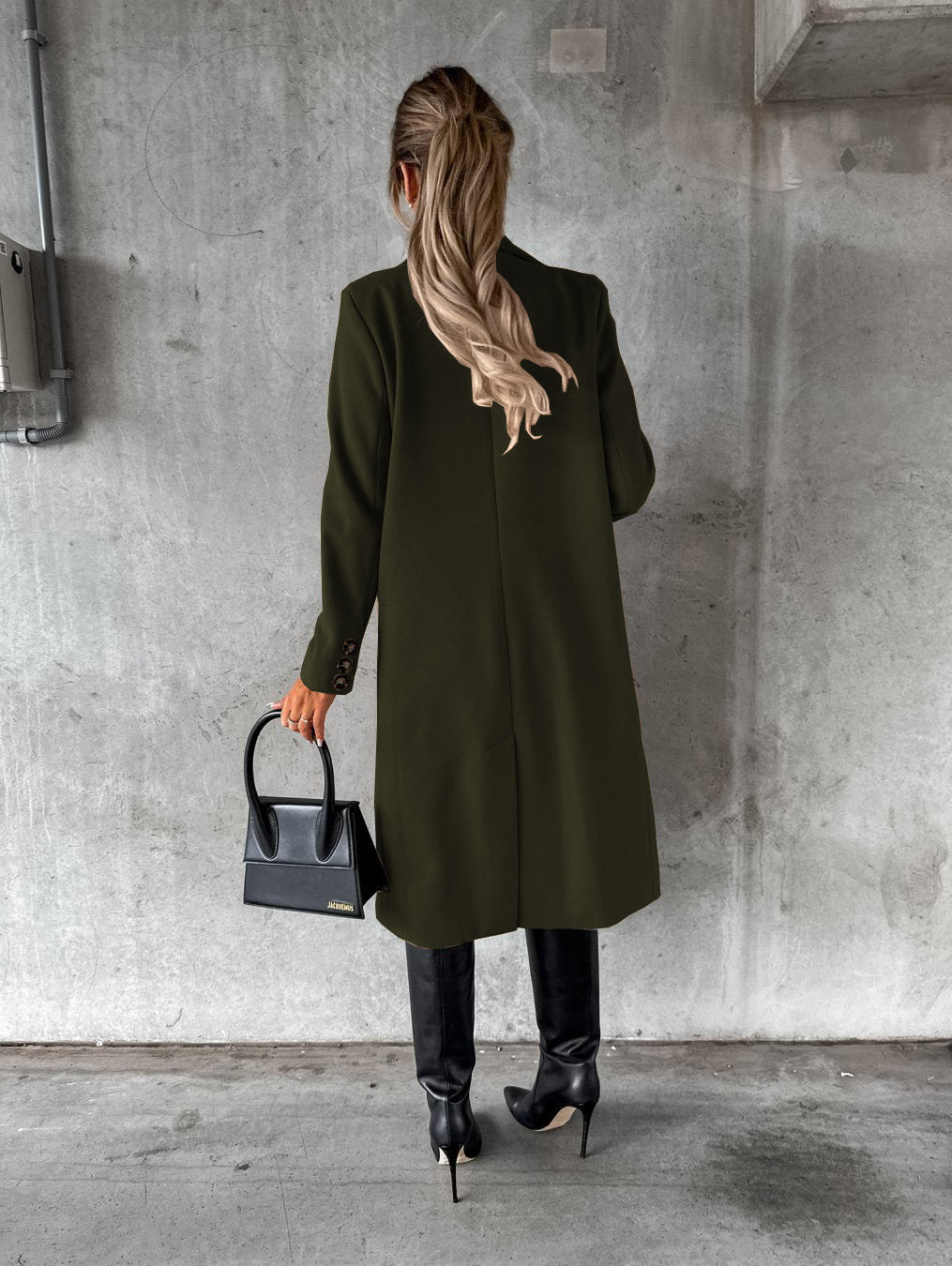 Manteau Long Élégant Femme – Automne & Hiver