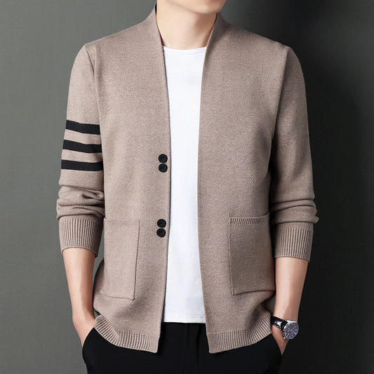 Cardigan en tricot pour homme - Style élégant et confortable