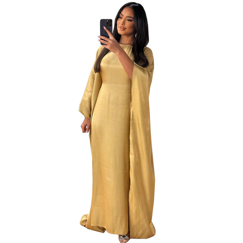 Abaya Brodée Blanche – Élégance & Raffinement