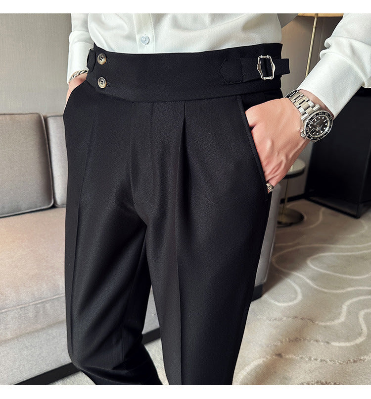 Pantalon de Costume Slim-Fit Élégant – Haute Qualité