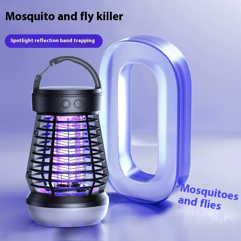 Lampe Anti-Moustiques Électrique – Piège UV & LED, Rechargeable, Intérieur/Extérieur