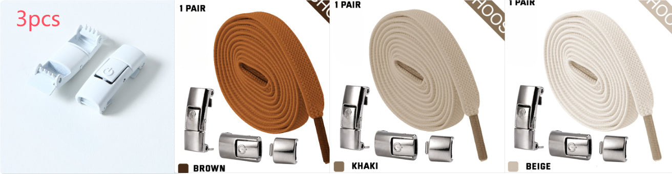 Lacets Automatiques SmartLock™ – Enfilez, verrouillez, partez !