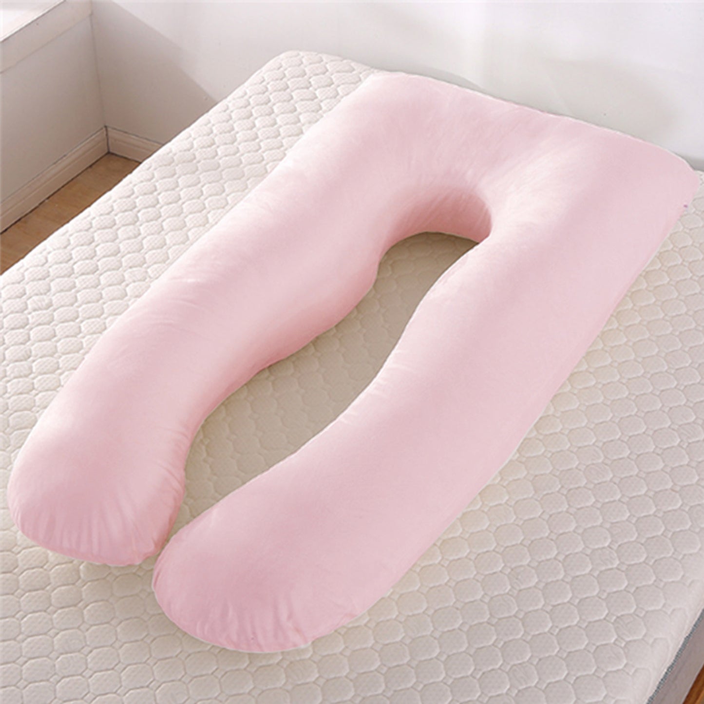 Oreiller de grossesse en U – Coussin maternité ergonomique pour dormir confortablement