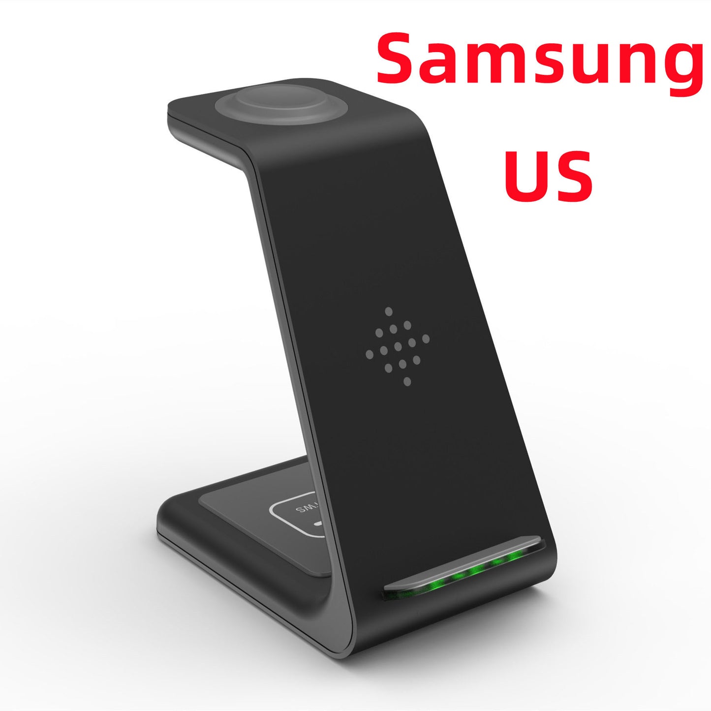 Chargeur Sans Fil 3 en 1 – Station de Chargement Rapide pour Smartphone, Montre et Écouteurs
