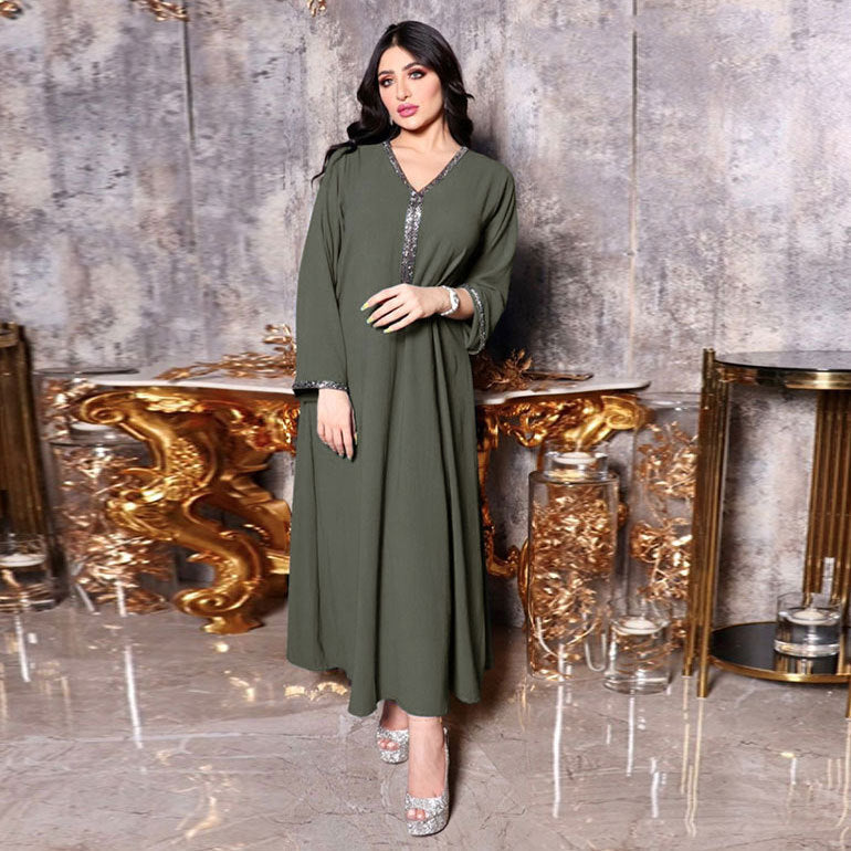 Robe Djalaba Élégante – Style Moderne & Confort Absolu