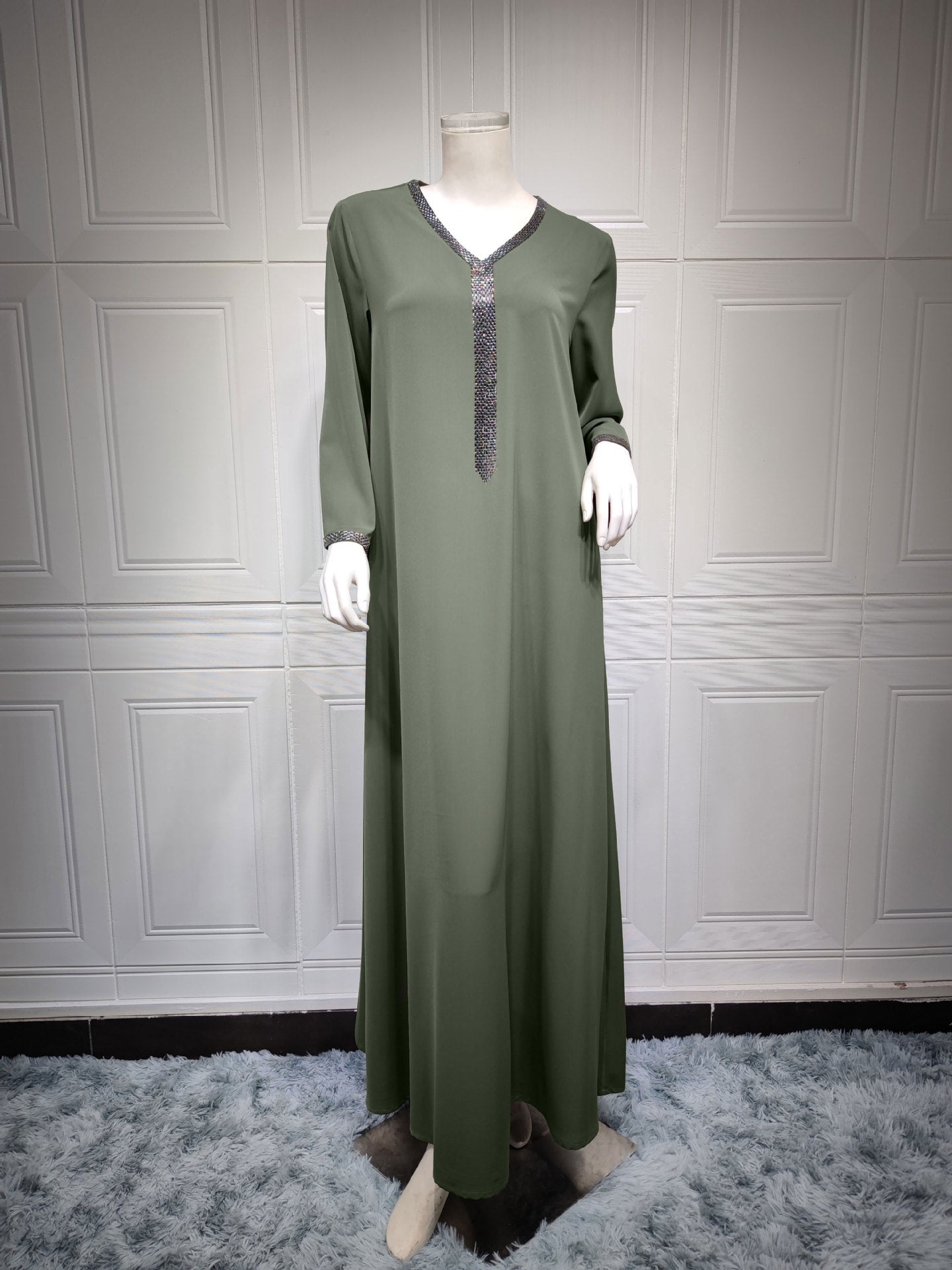 Robe Djalaba Élégante – Style Moderne & Confort Absolu