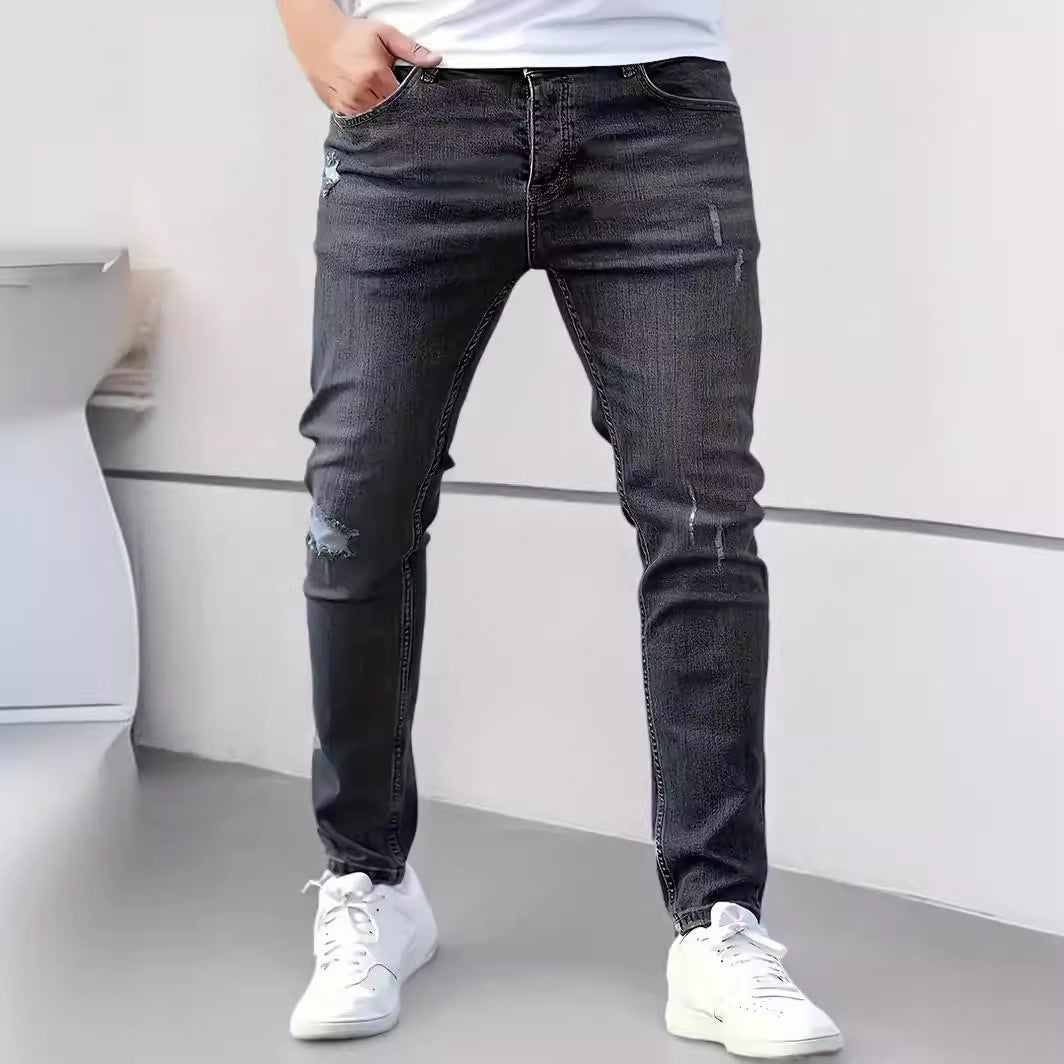 Jean Slim Stretch Homme – Coupe Ajustée & Confort Extensible – Mode Casual et Élégante