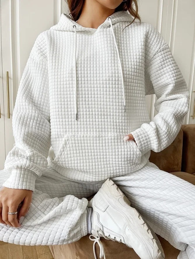 Sweat à Capuche Long et Confortable – Style Décontracté et Tendance