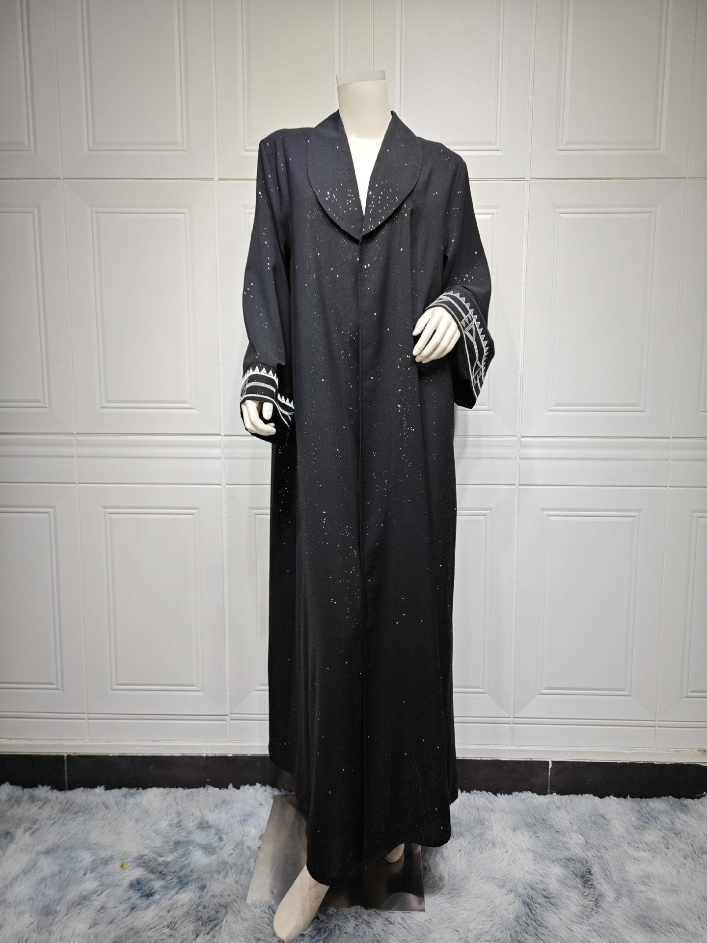 Robe Cardigan Abaya Élégance Luxe™ – Élégance Modeste & Confort