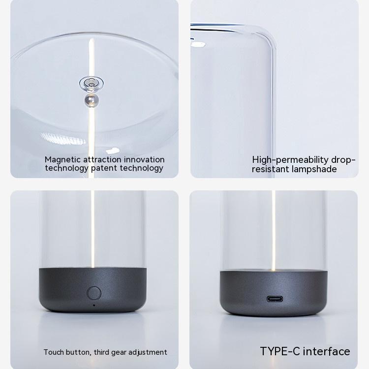 New  Lampe LED design portative – Éclairage décoratif moderne rechargeable USB