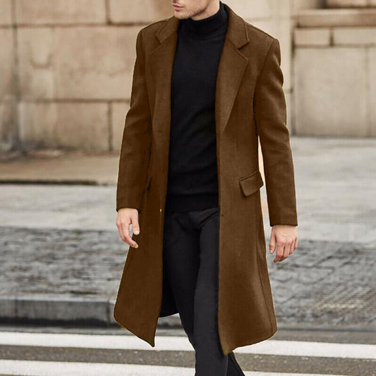 Manteau Long Homme – Élégance Urbaine