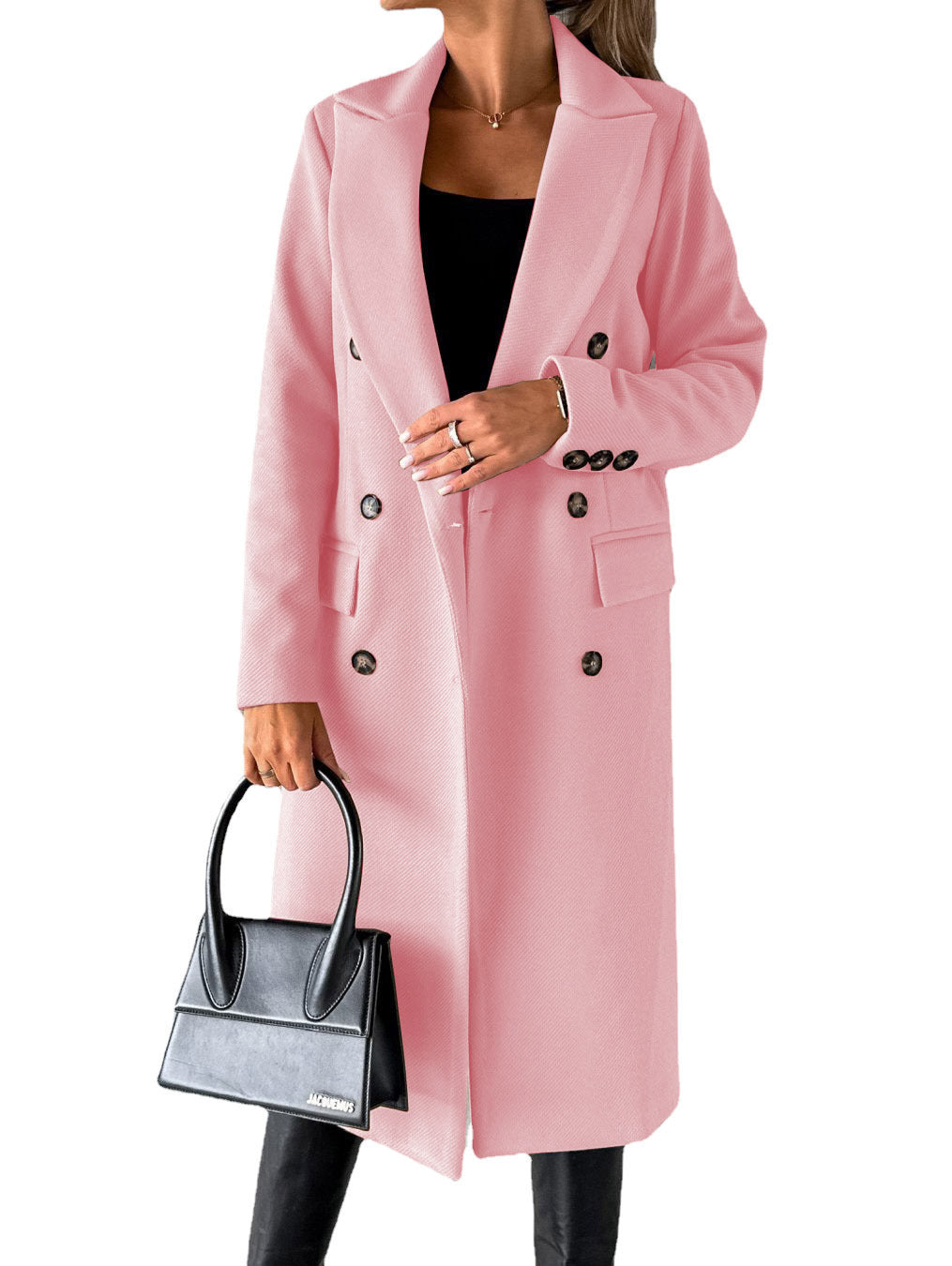 Manteau Long Élégant Femme – Automne & Hiver