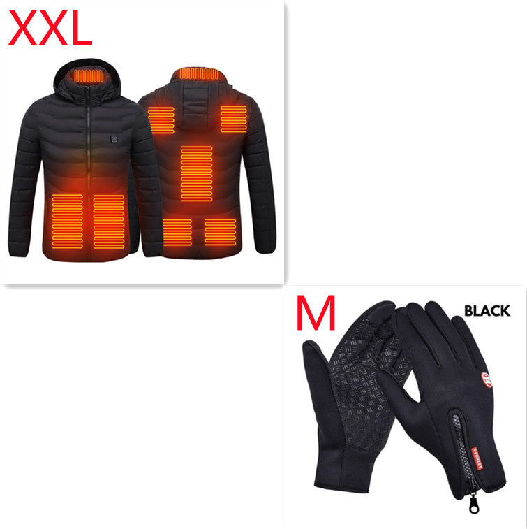 Doudoune chauffante USB – Veste thermique unisexe avec 3 niveaux de chaleur