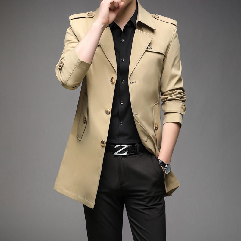Manteau Long Homme – Style Chic & Élégant