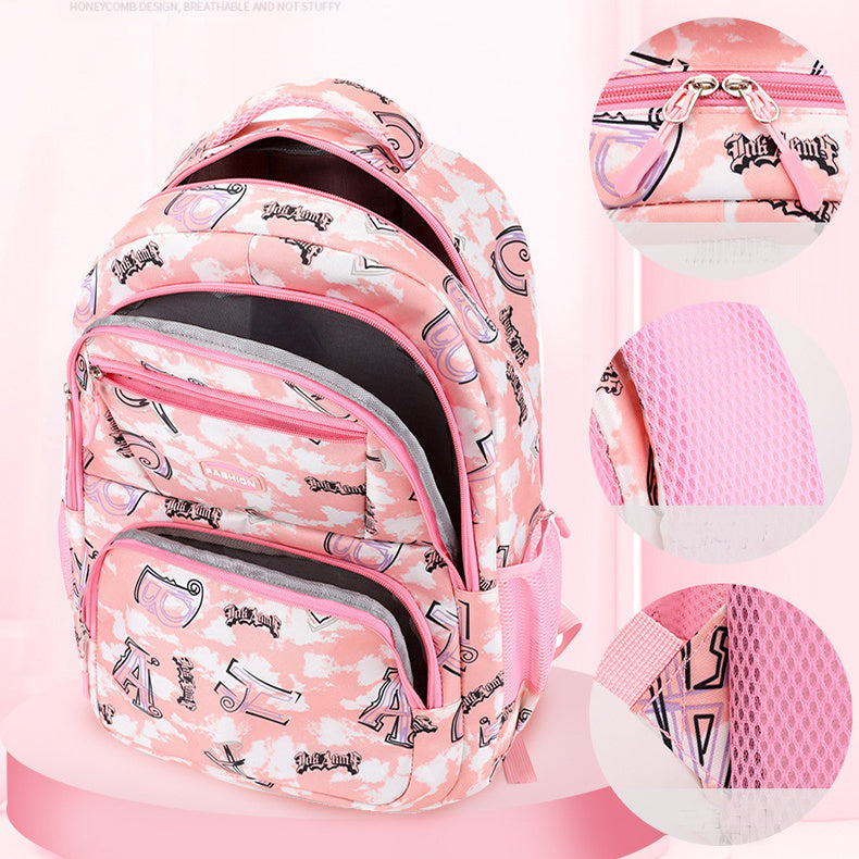Sac à Dos Scolaire Enfant & Ado – Cartable Léger Grande Capacité – Motifs Colorés Filles & Garçons