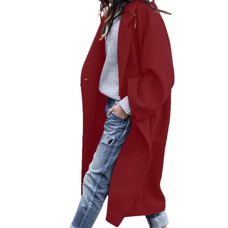 Manteau long oversize femme – Chic, confortable et tendance automne-hiver
