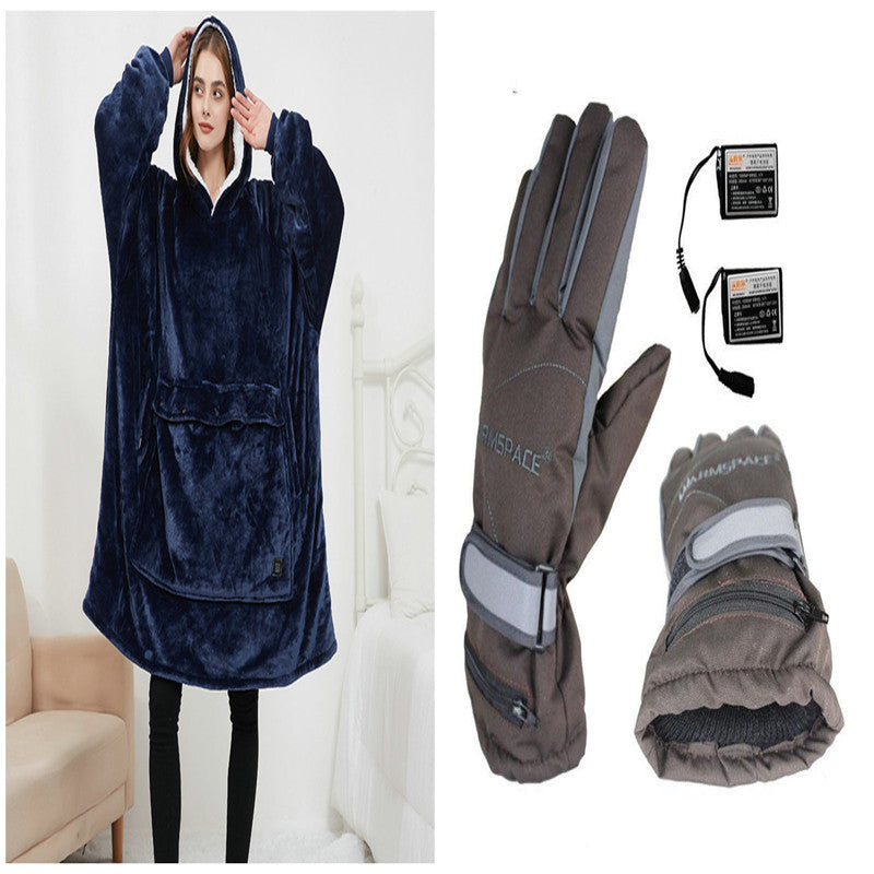 Couverture Chauffante CozyHeat™ – Chaleur & Douceur Instantanée