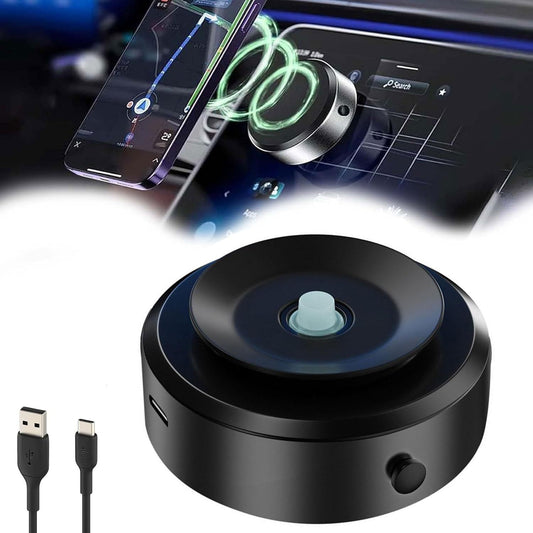 Support Téléphone Magnétique 360° avec Ventouse – Conduite Sécurisée & Chargement Facile