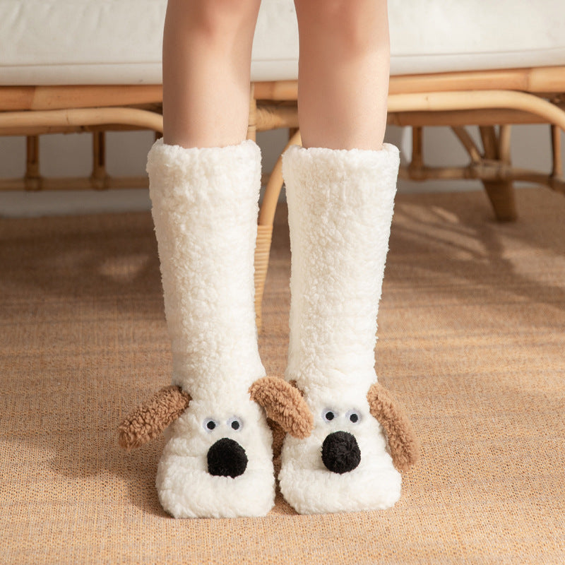 Chaussettes Peluche DogWarm™ – Confort Doux & Hiver Cocooning