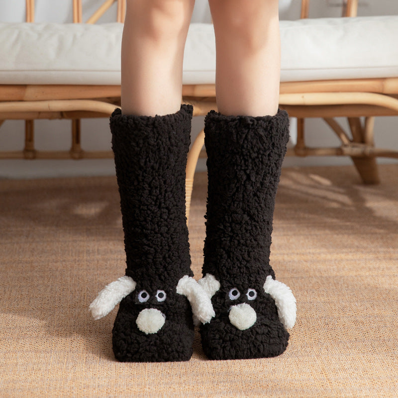 Chaussettes Peluche DogWarm™ – Confort Doux & Hiver Cocooning