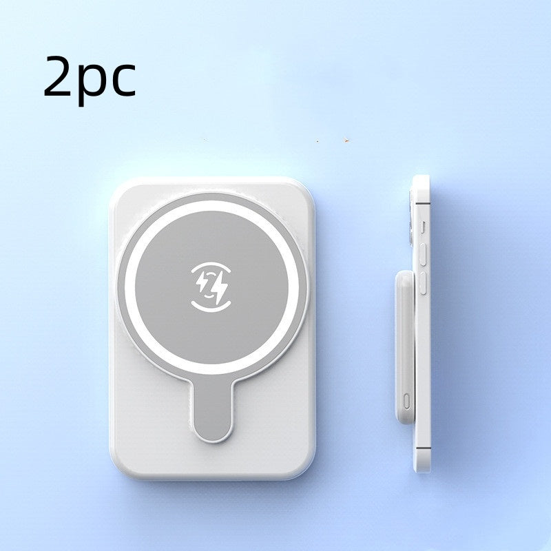 Power Bank Magnétique Sans Fil – Recharge Instantanée & Pratique