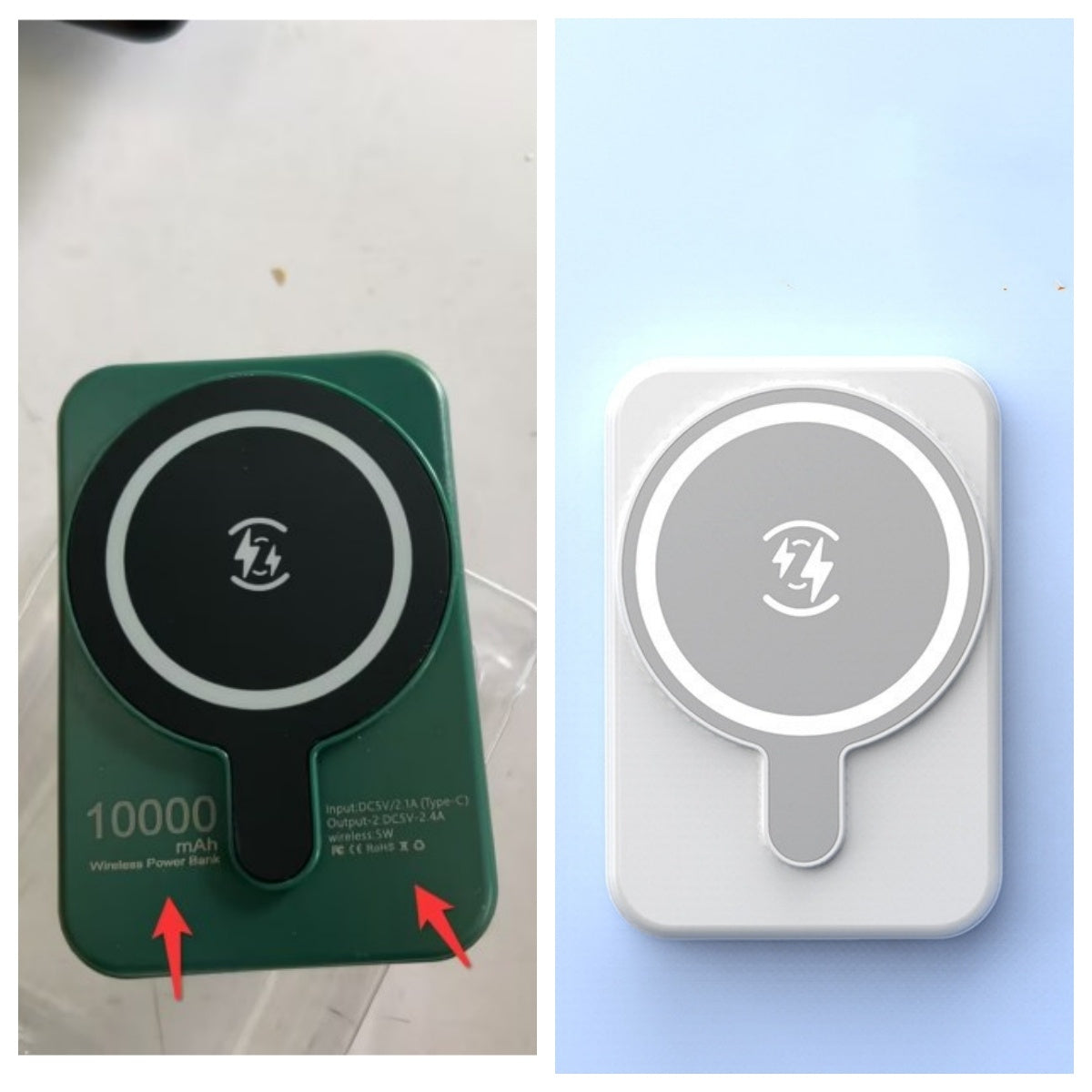 Power Bank Magnétique Sans Fil – Recharge Instantanée & Pratique