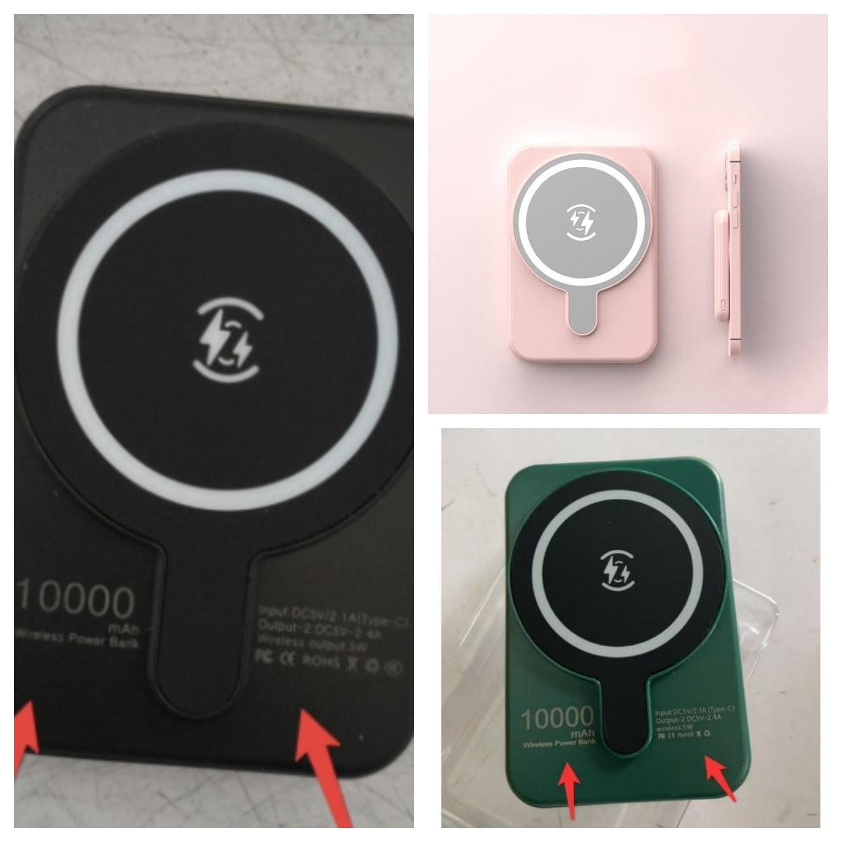 Power Bank Magnétique Sans Fil – Recharge Instantanée & Pratique