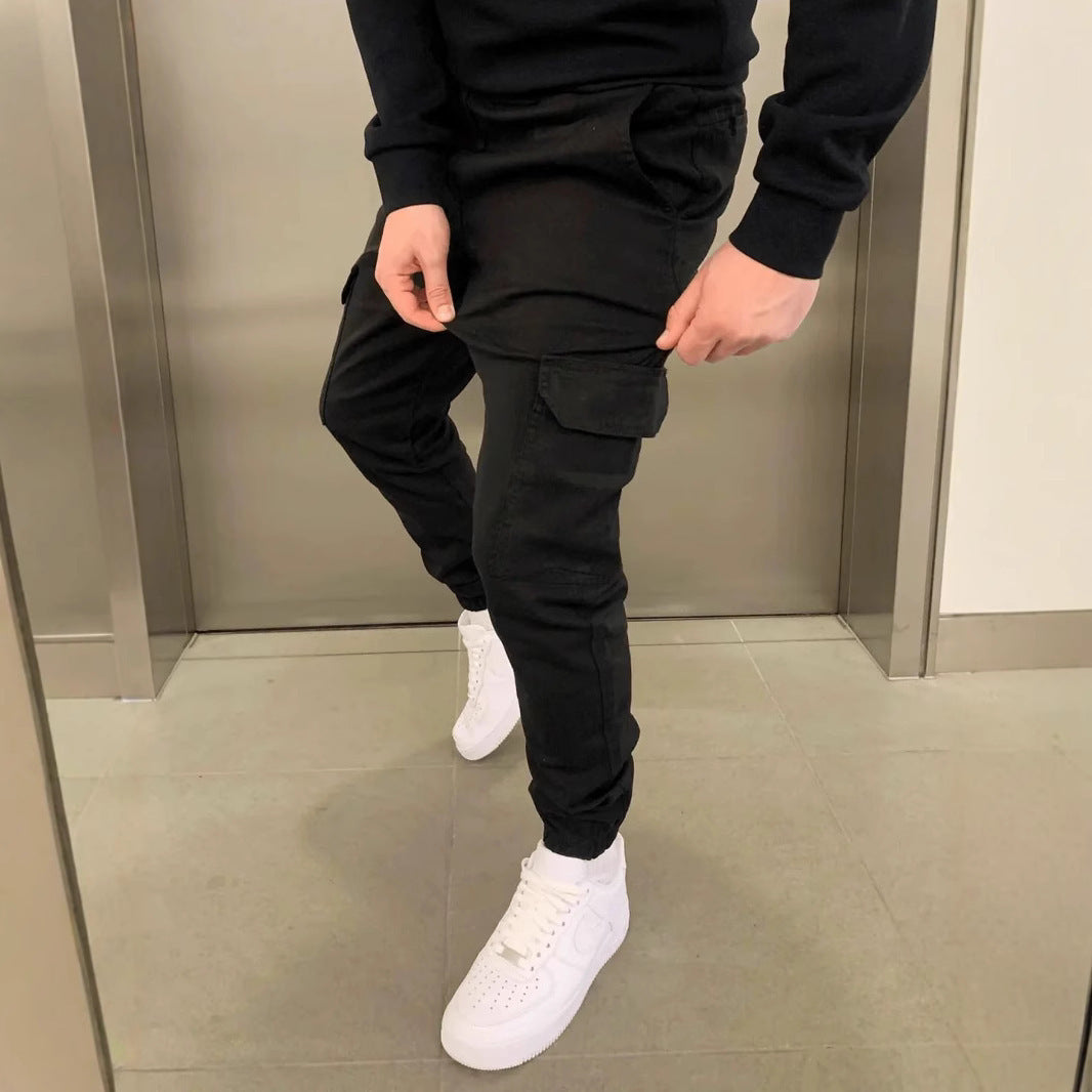 CARGO LX™ – Salopette Streetwear Homme Signature | Poches 3D & Coupe Ajustée