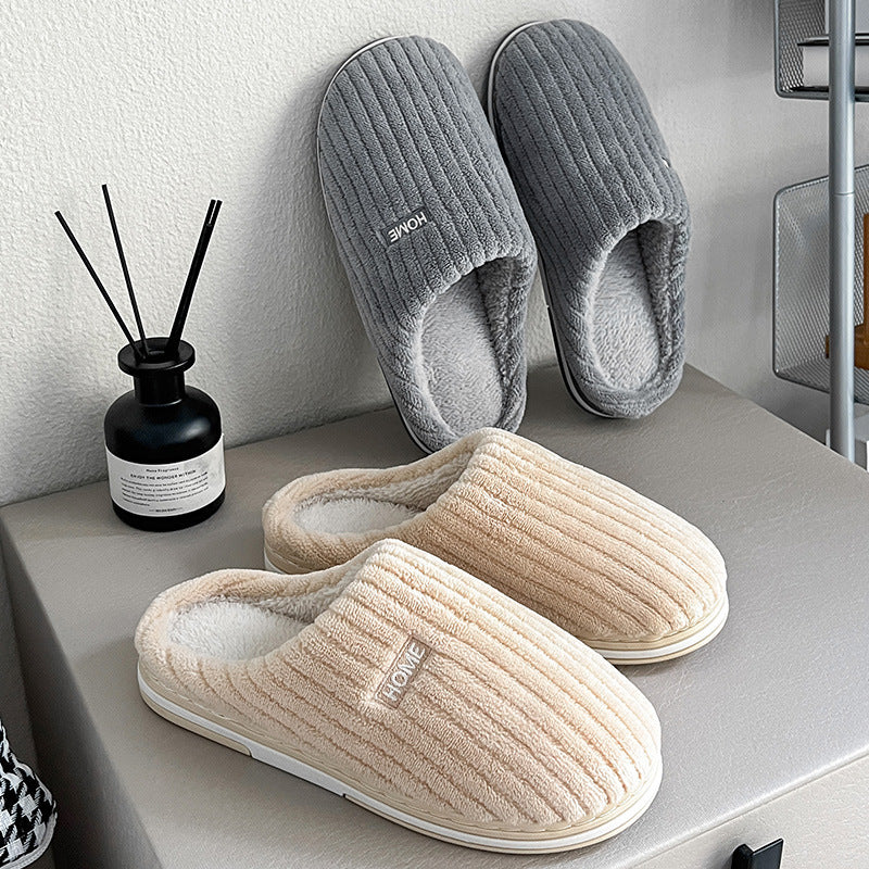 Chaussons Hiver en Coton Ultra-Doux – Confort & Chaleur à la Maison
