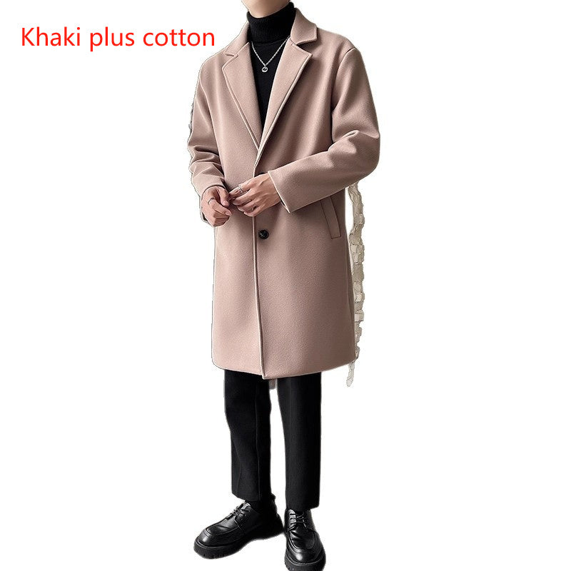 Manteau Mi-Long en Laine – Élégance & Style Urbain pour Homme et Femme